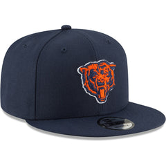 Chicago Bears New Era Head Basic 9FIFTY Adjustable Snapback Hat - Navy online