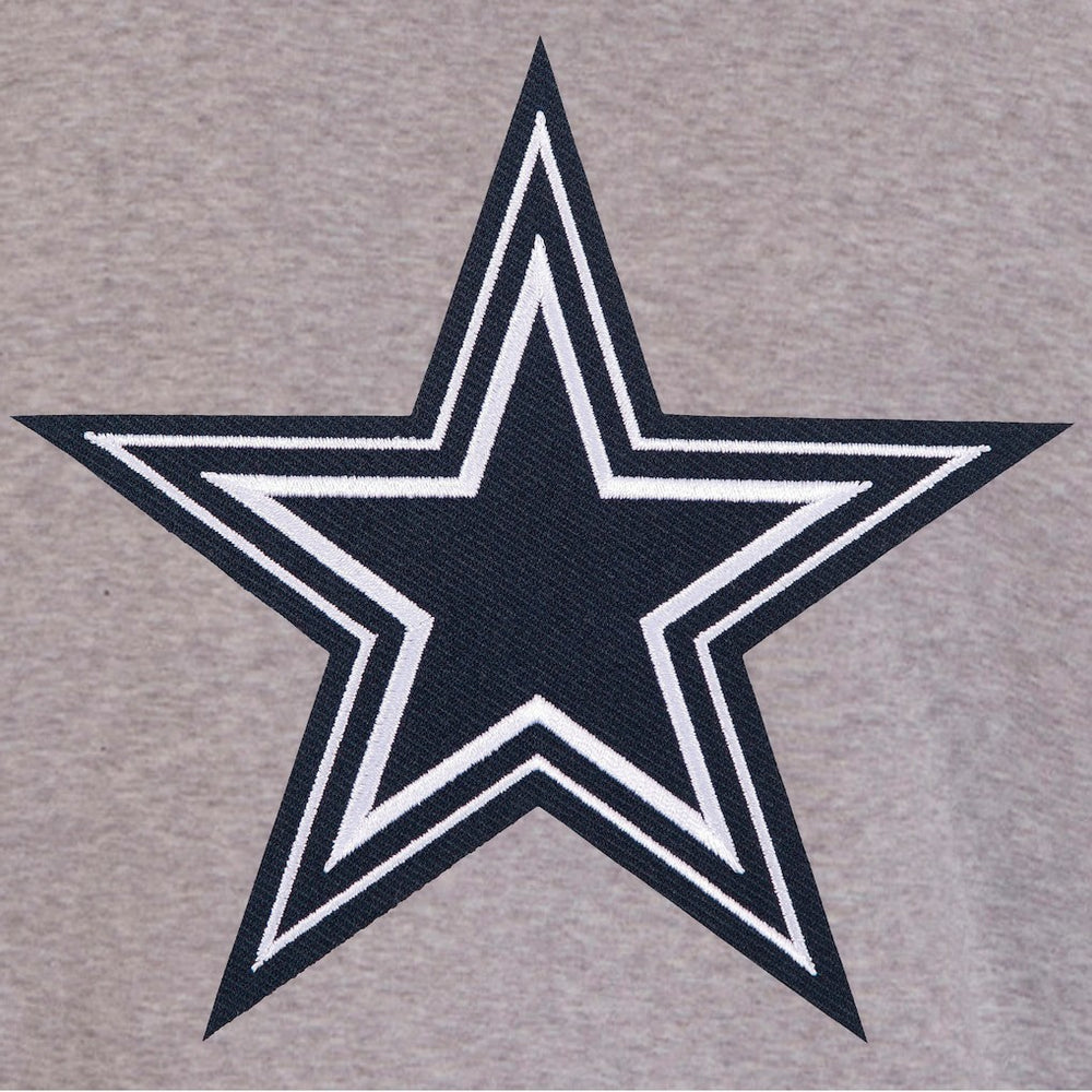 Dallas Cowboys JH Design Reversible Two Tone Fleece Jacket - Gray/Navy online