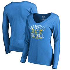Los Angeles Chargers Women's Hometown Collection LA Football Long Sleeve T-Shirt - Powder Blue discount