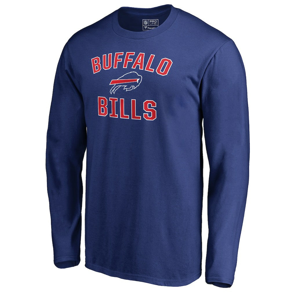 Buffalo Bills Victory Arch Long Sleeve T-Shirt - Royal cheap