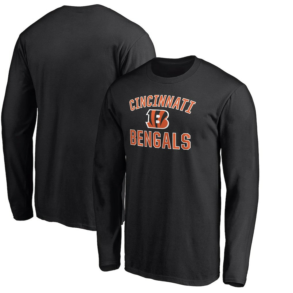 Cincinnati Bengals Victory Arch Long Sleeve T-Shirt - Black sale