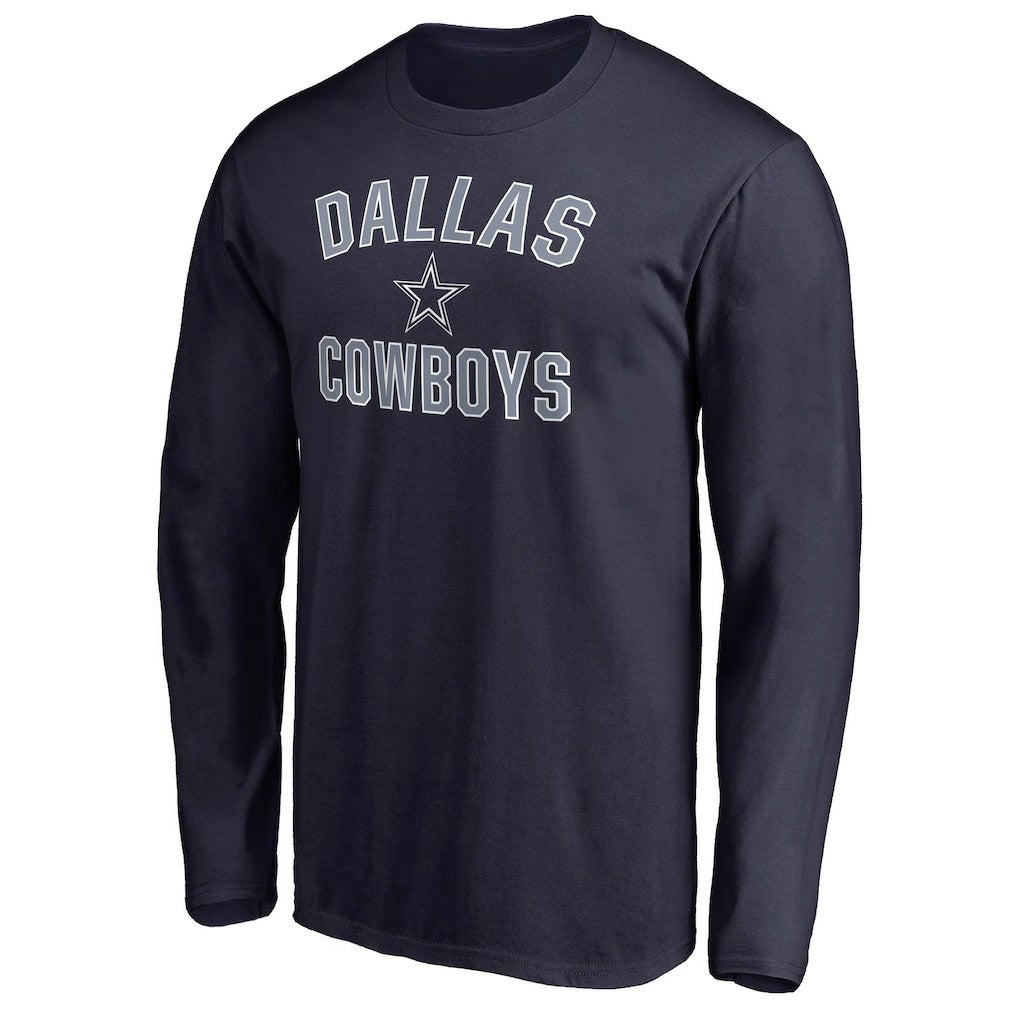 Dallas Cowboys Victory Arch Long Sleeve T-Shirt - Navy cheap