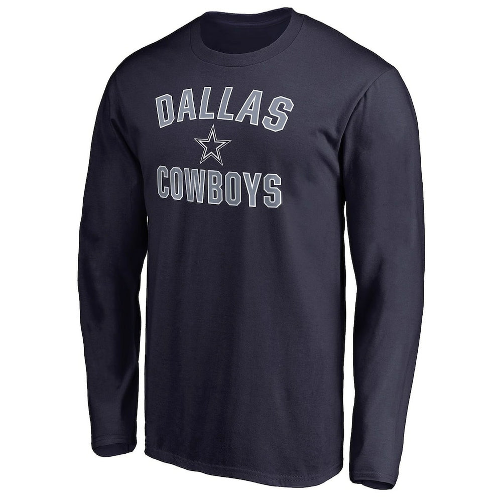 Dallas Cowboys Victory Arch Long Sleeve T-Shirt - Navy cheap