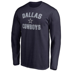 Dallas Cowboys Victory Arch Long Sleeve T-Shirt - Navy cheap