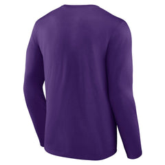 Minnesota Vikings Victory Arch Long Sleeve T-Shirt - Purple for sale