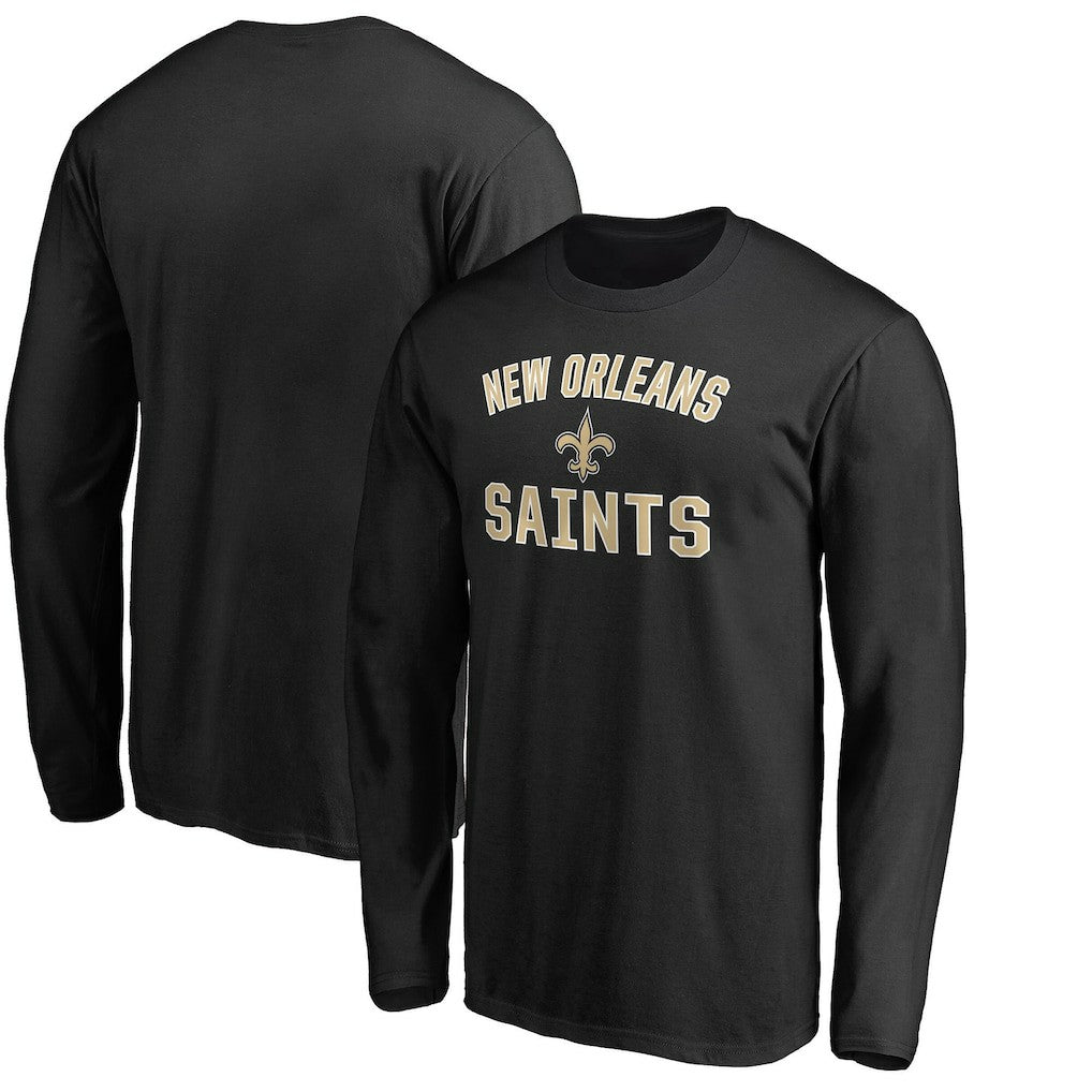 New Orleans Saints Victory Arch Long Sleeve T-Shirt - Black sale