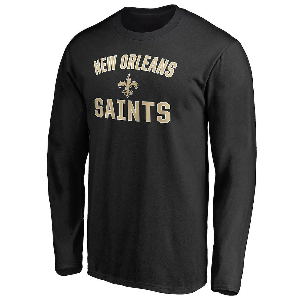 New Orleans Saints Victory Arch Long Sleeve T-Shirt - Black sale