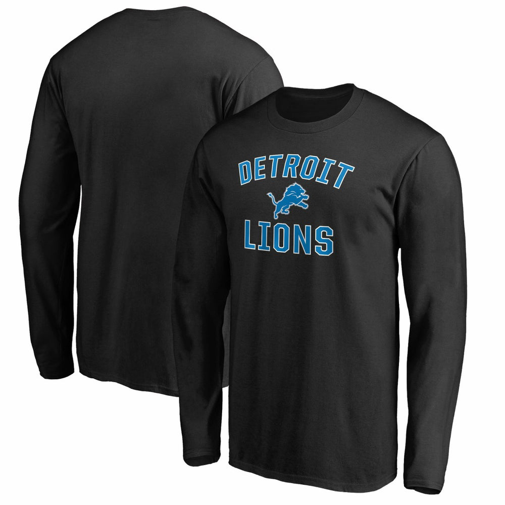 Detroit Lions Victory Arch Long Sleeve T-Shirt - Black cheap