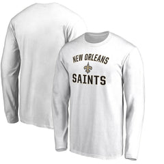 New Orleans Saints Victory Arch Long Sleeve T-Shirt - White discount