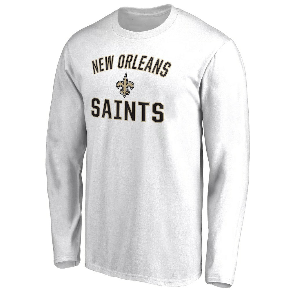 New Orleans Saints Victory Arch Long Sleeve T-Shirt - White discount
