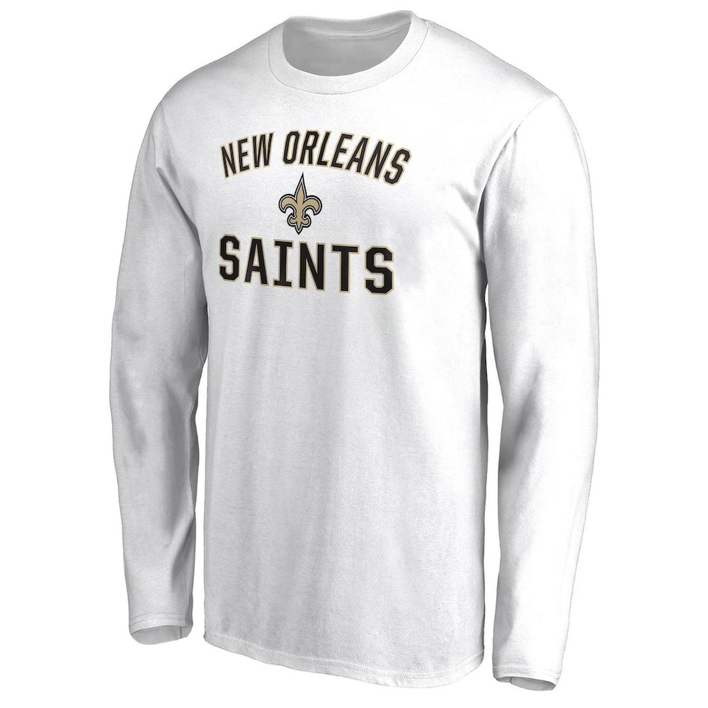 New Orleans Saints Victory Arch Long Sleeve T-Shirt - White discount