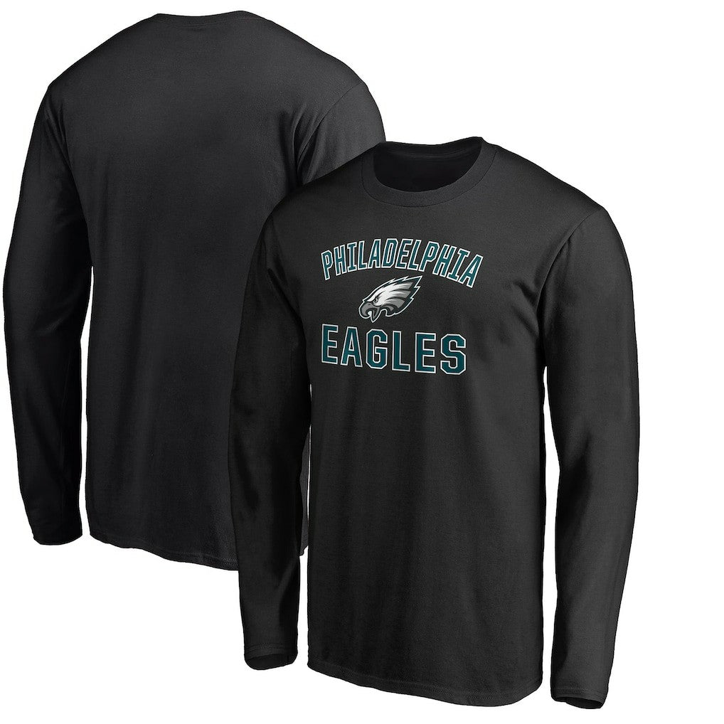 Philadelphia Eagles Victory Arch Long Sleeve T-Shirt - Black online