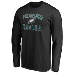 Philadelphia Eagles Victory Arch Long Sleeve T-Shirt - Black online