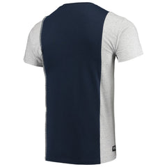 Tennessee Titans Refried Apparel Sustainable Upcycled Split T-Shirt - Navy/Gray outlet