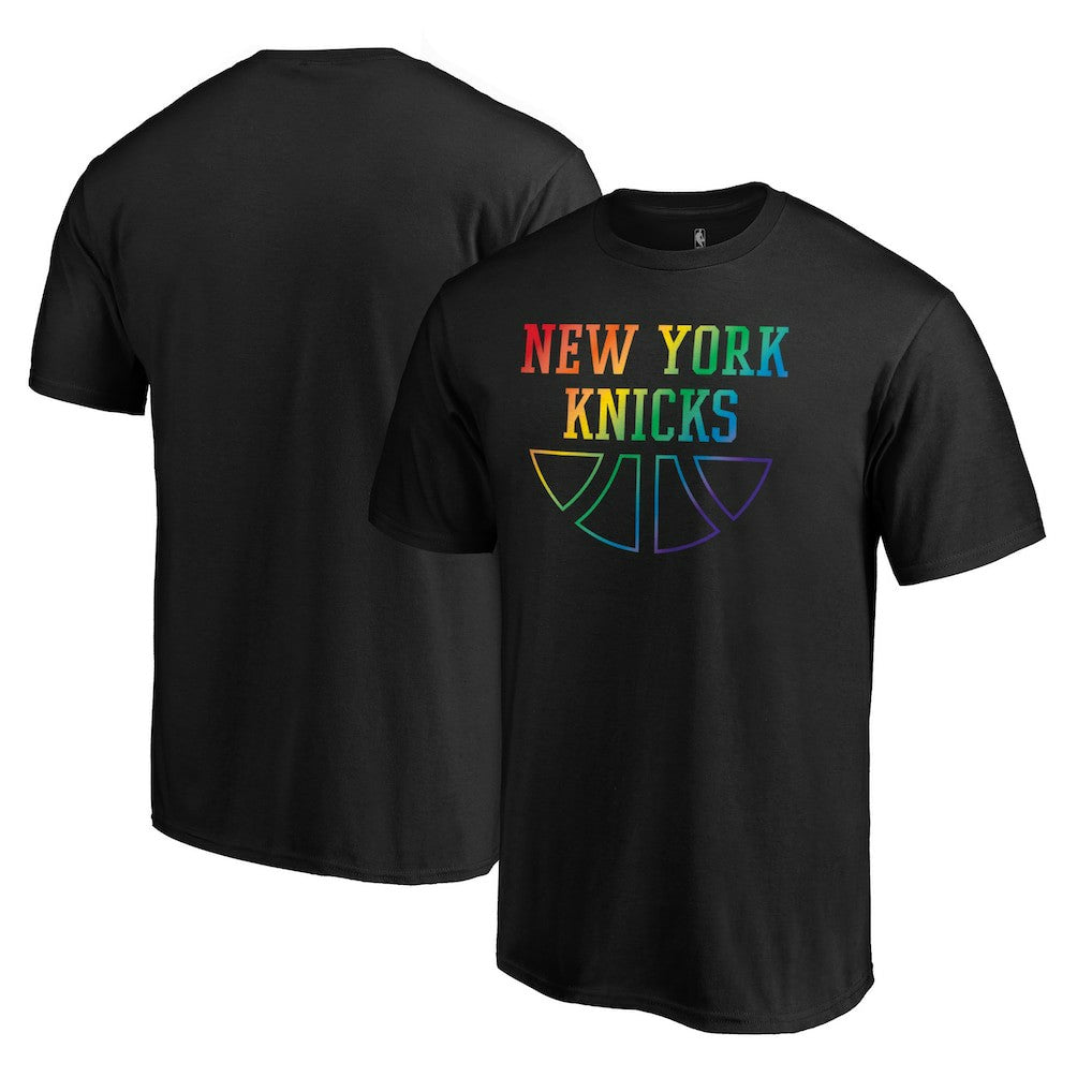 New York Knicks Team Pride Wordmark T-Shirt - Black on sale