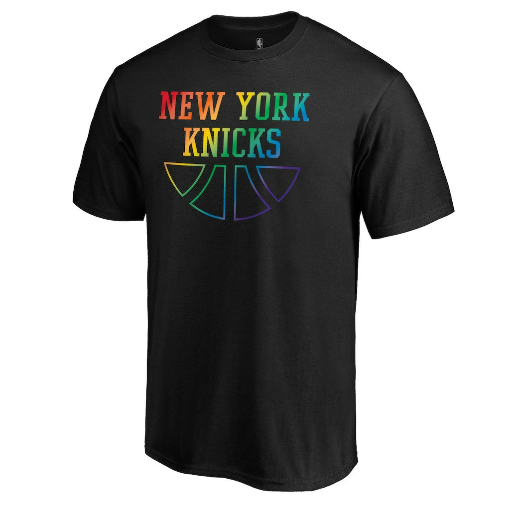 New York Knicks Team Pride Wordmark T-Shirt - Black on sale