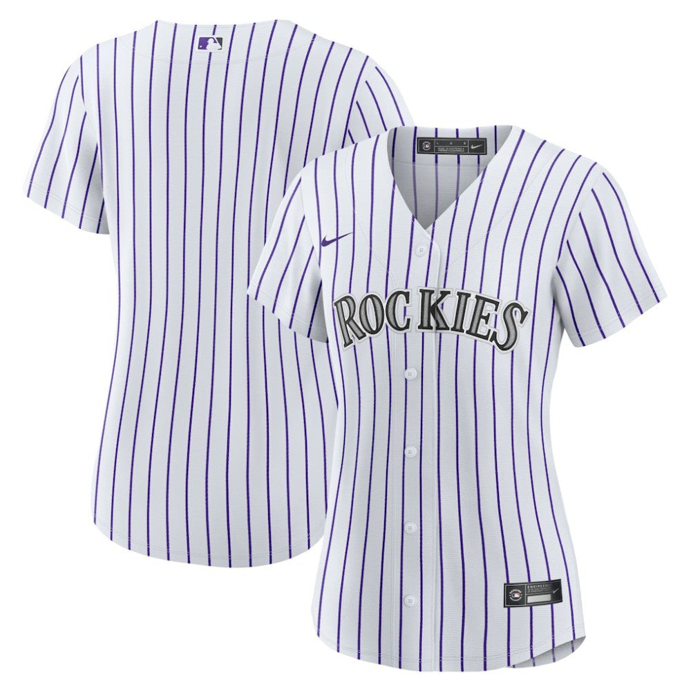 Colorado Rockies Women's Home Replica Team Jersey - White | Nike