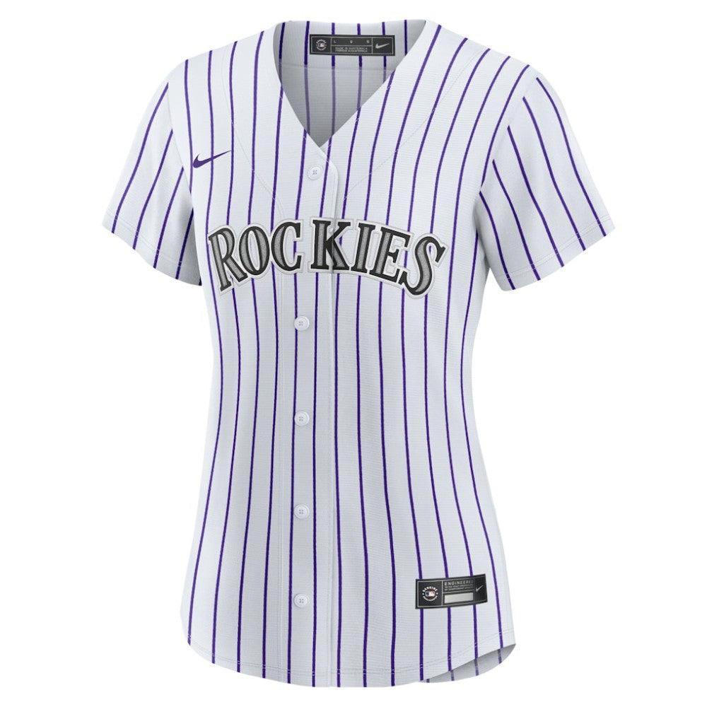 Colorado Rockies Women's Home Replica Team Jersey - White | Nike