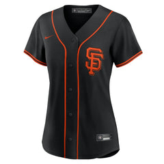 San Francisco Giants Women's Alternate Replica Team Jersey - Black | Nike