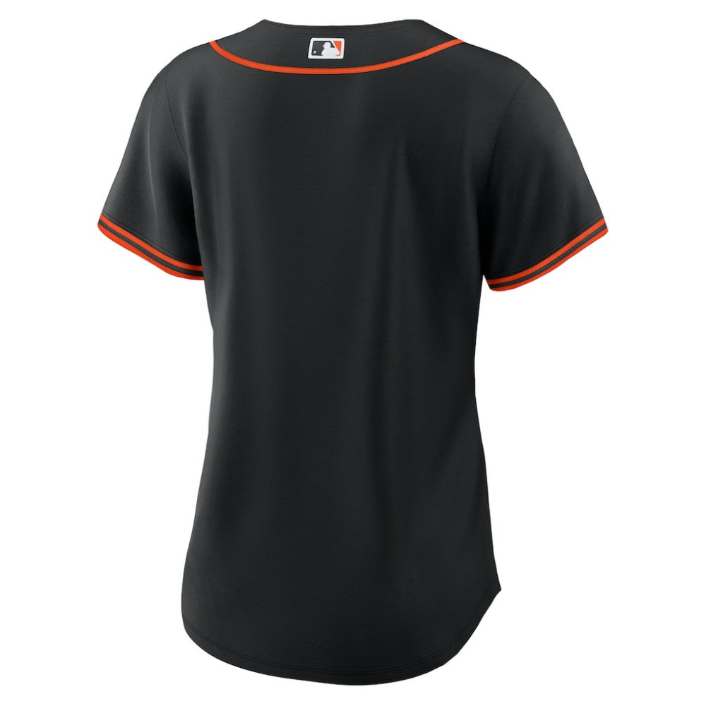 San Francisco Giants Women's Alternate Replica Team Jersey - Black | Nike