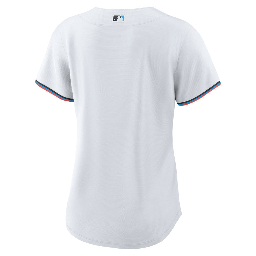 Miami Marlins Women's Replica Team Jersey - White | Nike