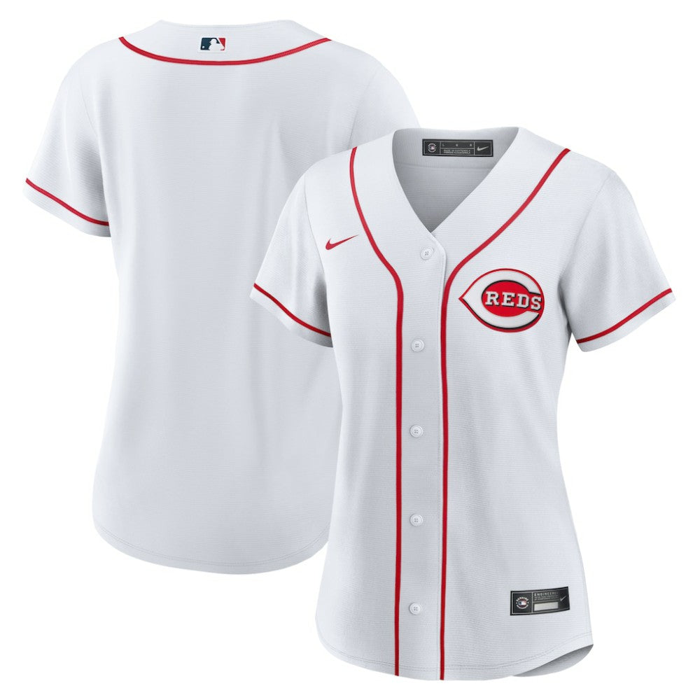 Cincinnati Reds Women's Home Replica Team Jersey - White | Nike