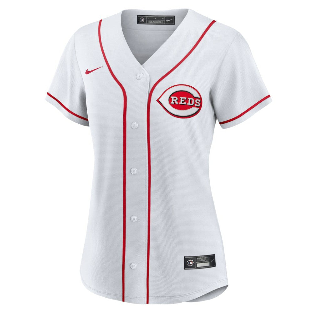 Cincinnati Reds Women's Home Replica Team Jersey - White | Nike