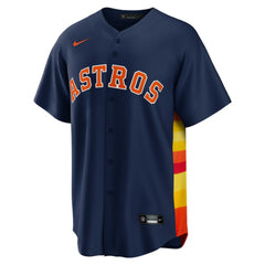 Houston Astros Alternate Replica Team Jersey - Navy | Nike