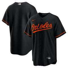 Baltimore Orioles Alternate Replica Team Jersey - Black | Nike
