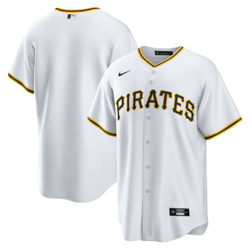 Pittsburgh Pirates Home Replica Team Jersey - White | Nike