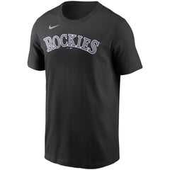 Charlie Blackmon Colorado Rockies Name & Number T-Shirt - Black | Nike