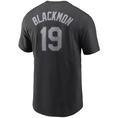 Charlie Blackmon Colorado Rockies Name & Number T-Shirt - Black | Nike