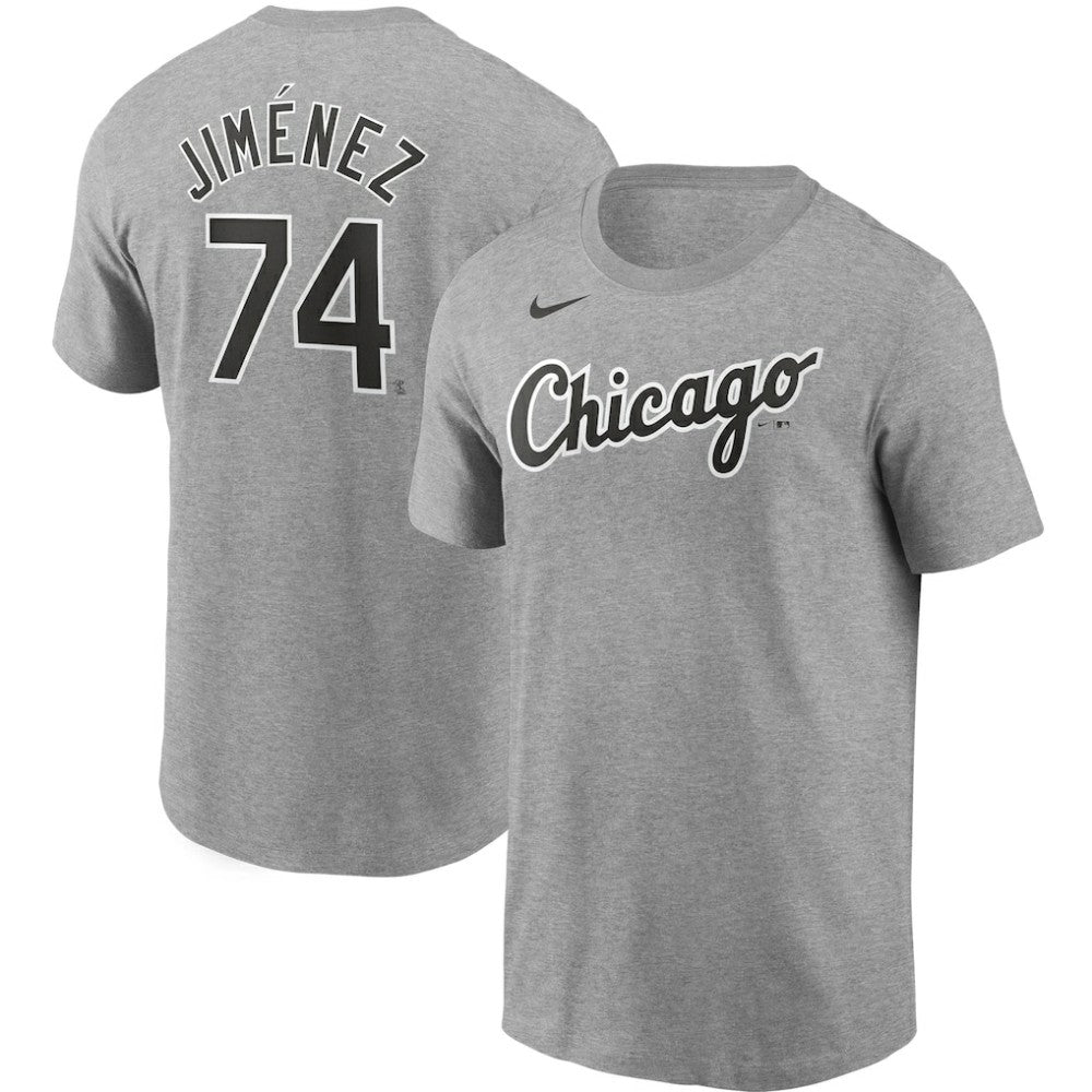 Chicago White Sox Name & Number T-Shirt - Heather Gray | Nike
