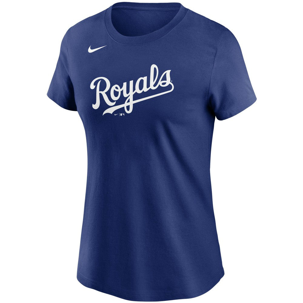 Kansas City Royals Women's Wordmark T-Shirt - Royal | Nike
