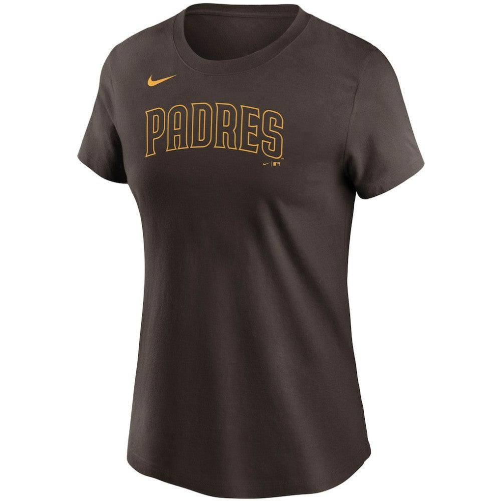 Manny Machado San Diego Padres Women's Name & Number T-Shirt - Brown | Nike