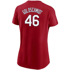 Paul Goldschmidt St. Louis Cardinals Women's Name & Number T-Shirt - Red | Nike