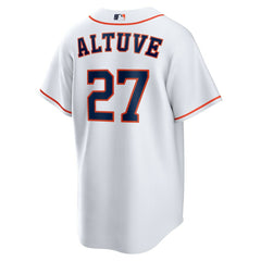 Jose Altuve Houston Astros Home Replica Player Name Jersey - White | Nike
