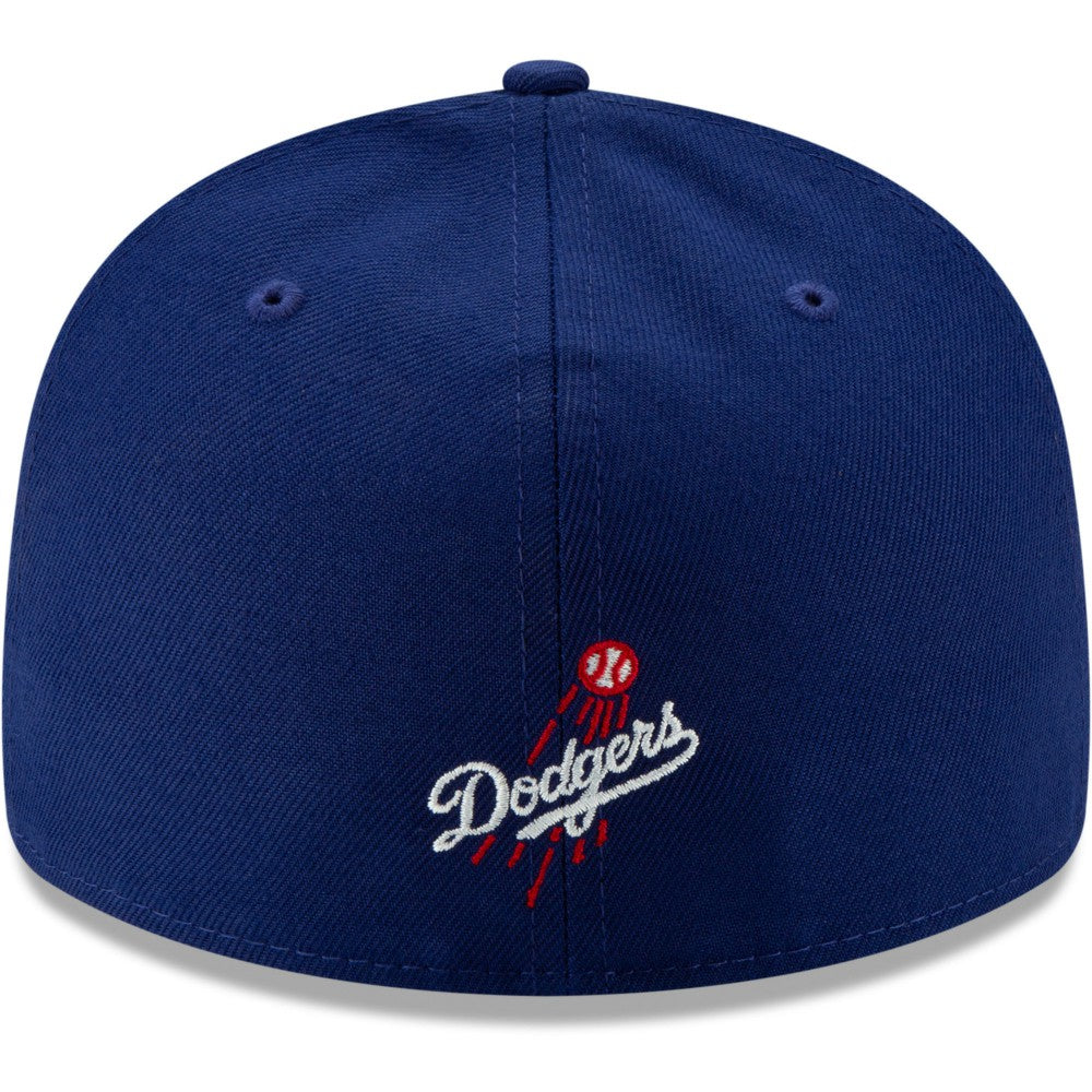 Los Angeles Dodgers Logo Elements Low Profile 59FIFTY Fitted Hat - Royal | New Era
