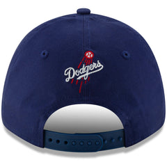 Los Angeles Dodgers Logo Elements Stretch Snapback 9FORTY Adjustable Hat - Royal | New Era
