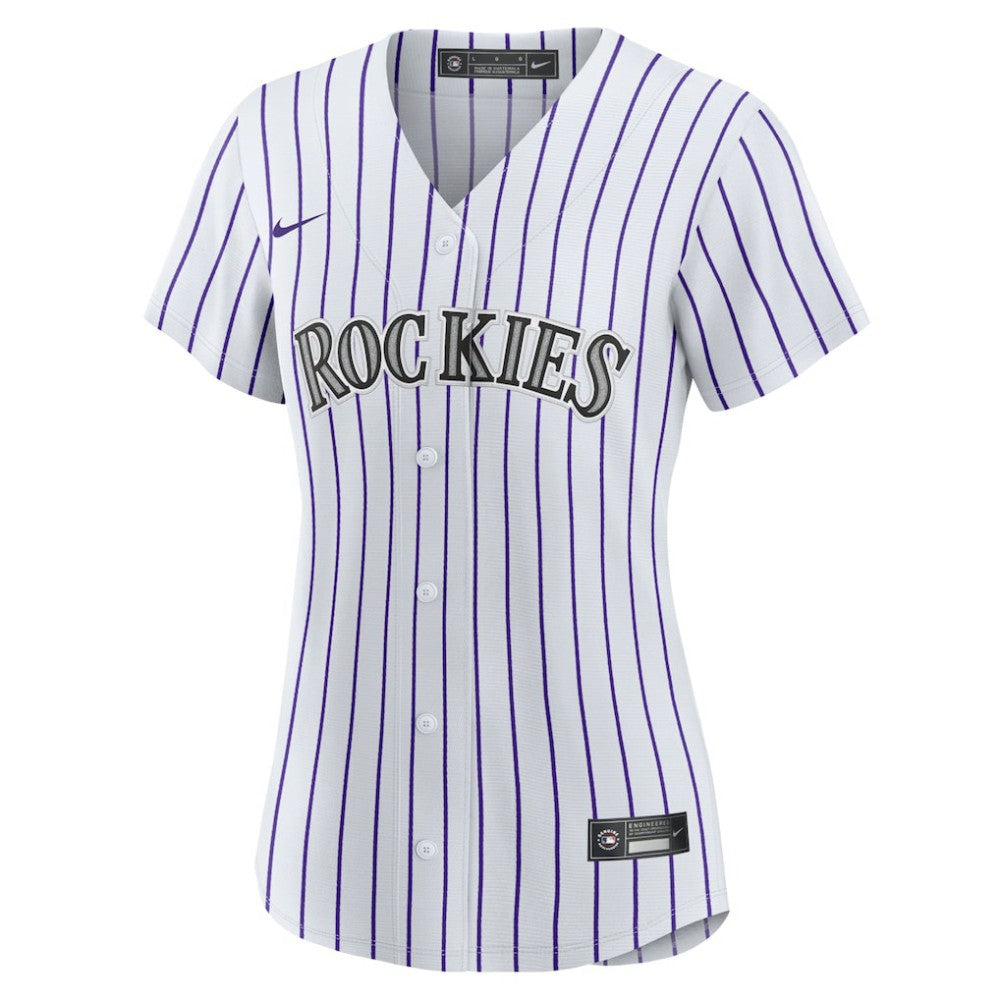 Charlie Blackmon Colorado Rockies Women's Home Replica Player Jersey - White | Nike
