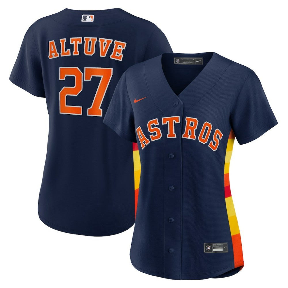 Jose Altuve Houston Astros Women's Alternate Replica Player Jersey - Navy | Nike