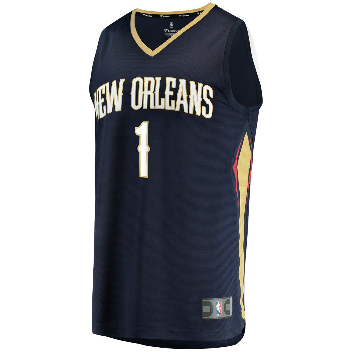 Zion Williamson New Orleans Pelicans Replica Fast Break Jersey Navy - Icon Edition | Fanatics sale