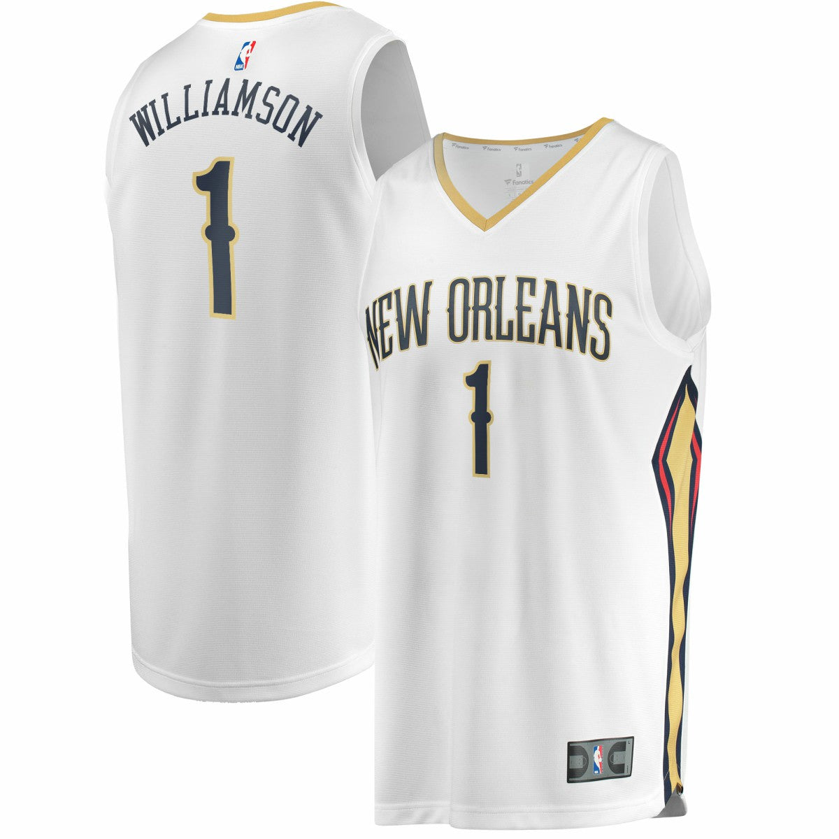 Zion Williamson New Orleans Pelicans Replica Fast Break Jersey White - Association Edition | Fanatics cheap