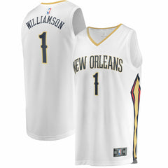 Zion Williamson New Orleans Pelicans Replica Fast Break Jersey White - Association Edition | Fanatics cheap