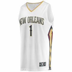 Zion Williamson New Orleans Pelicans Replica Fast Break Jersey White - Association Edition | Fanatics cheap