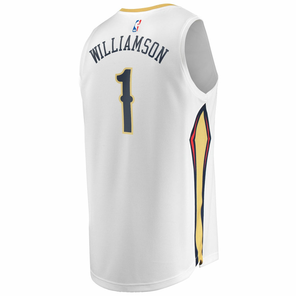 Zion Williamson New Orleans Pelicans Replica Fast Break Jersey White - Association Edition | Fanatics cheap