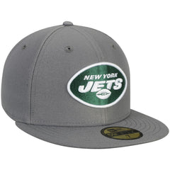 New York Jets New Era Storm 59FIFTY Fitted Hat - Graphite outlet