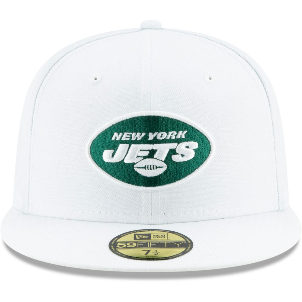 New York Jets New Era Omaha 59FIFTY Fitted Hat - White outlet