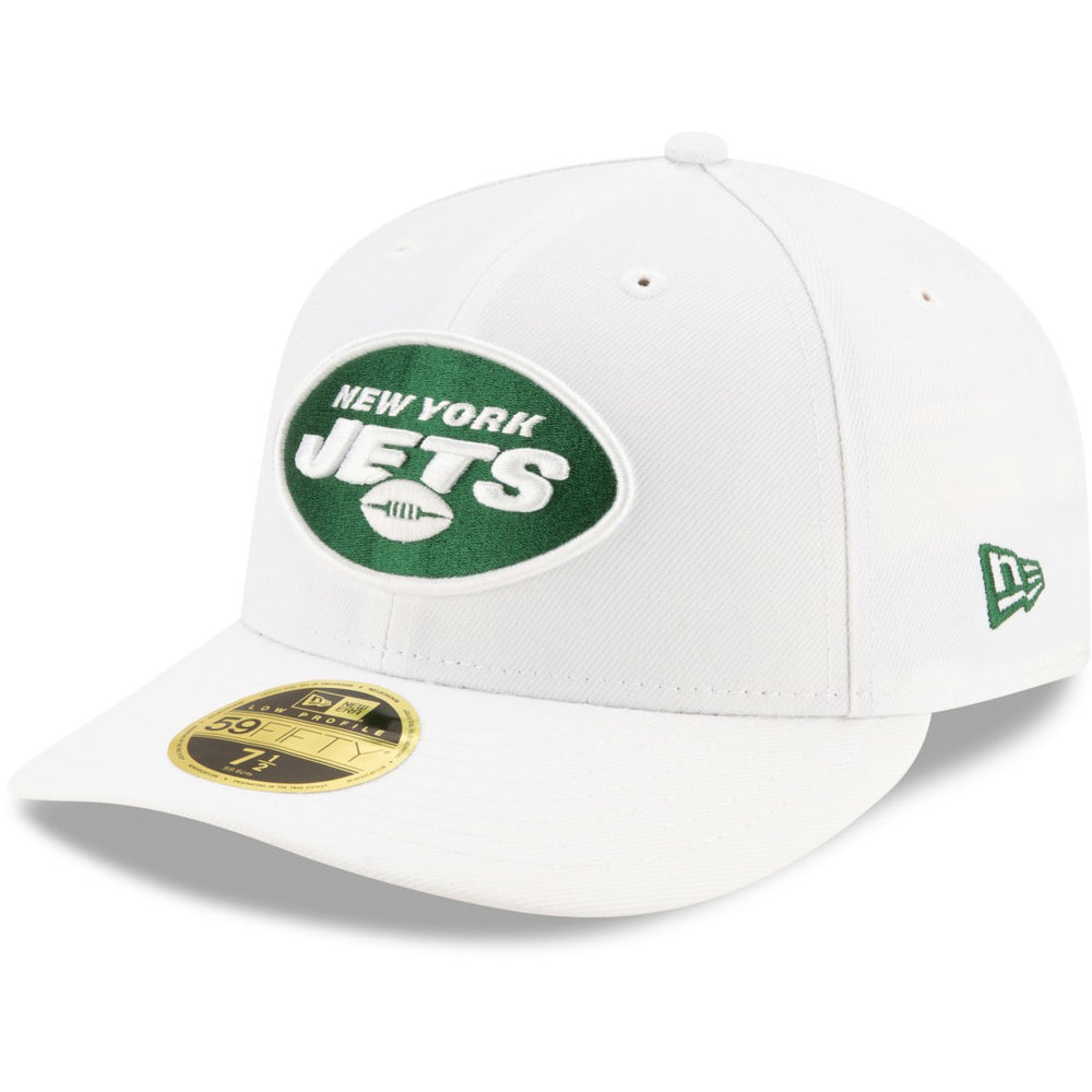 New York Jets New Era Omaha Low Profile 59FIFTY Fitted Hat - White for sale