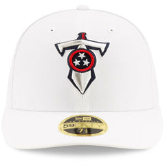 Tennessee Titans New Era Omaha Low Profile 59FIFTY Fitted Hat - White outlet